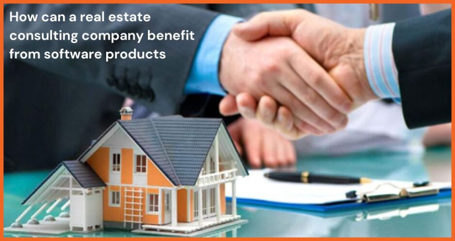 How can a real estate consulting company benefit from software products